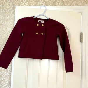 Girls cardigan, size 5-6. Excellent condition.